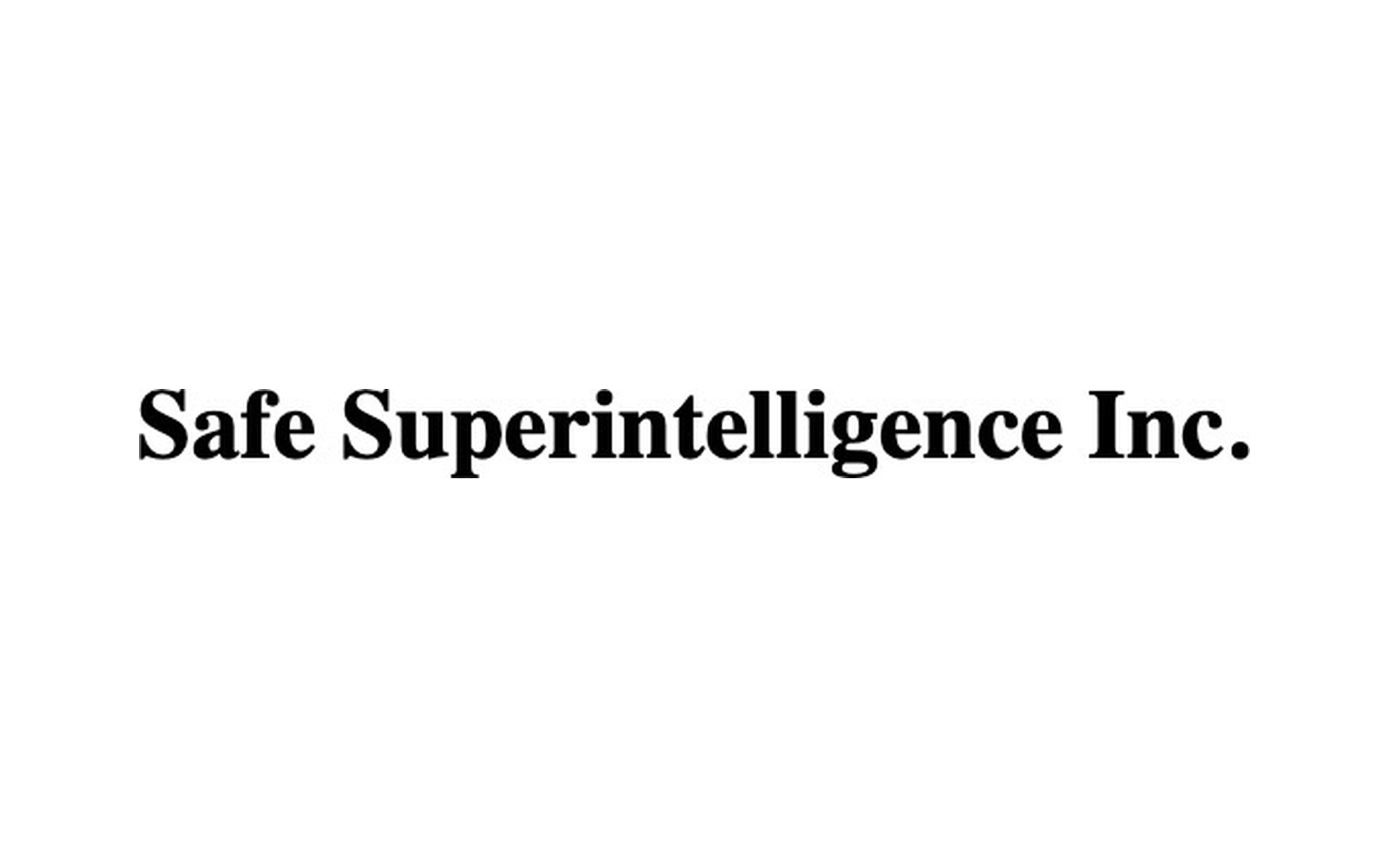 Safe Superintelligence Inc. Overview