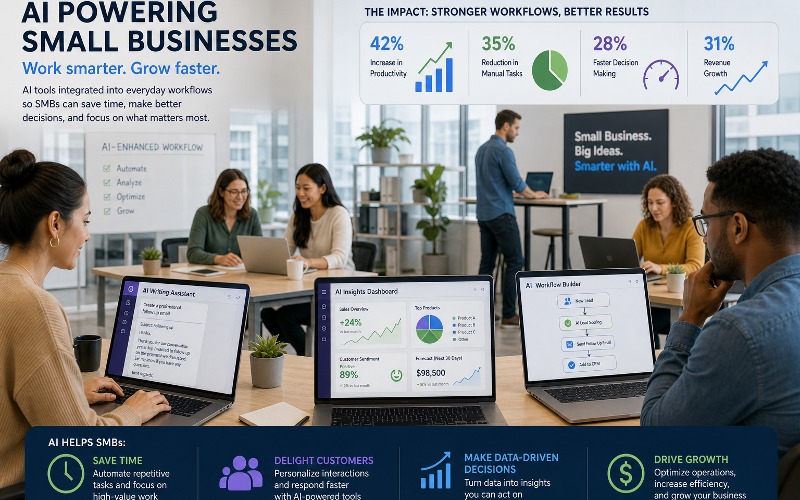 AI Is Becoming Part of Business Operations, Not a Separate Tool.